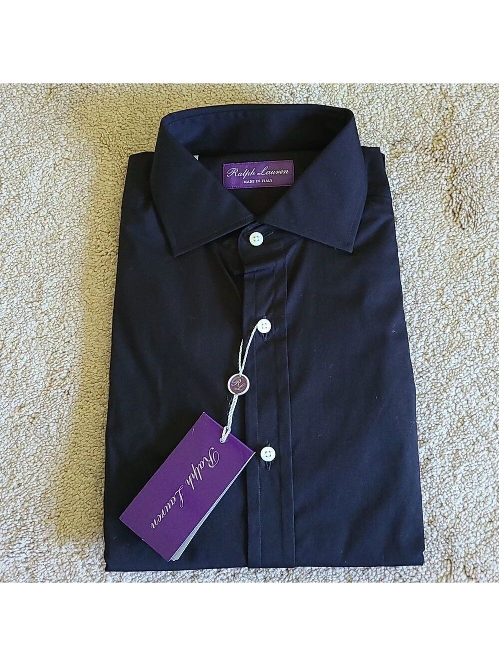 Ralph lauren purple label button down shirt